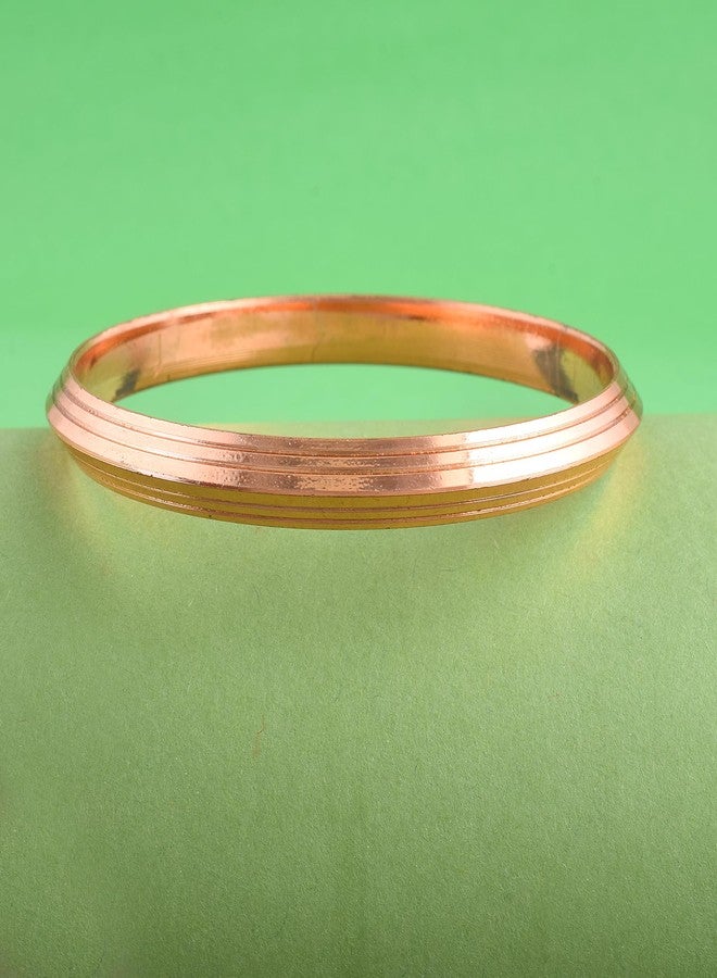Superstore18 Pure Copper Kada Bangle for Men women with health benifits (SST8323KDNI) (2.8) - Image 2