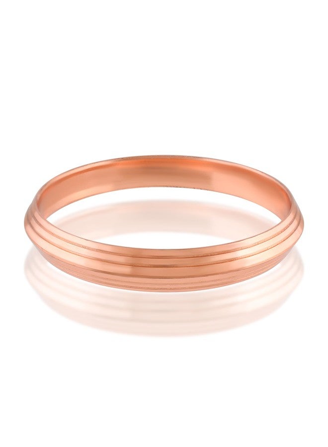 Superstore18 Pure Copper Kada Bangle for Men women with health benifits (SST8323KDNI) (2.8) - Image 1