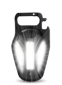Generic COB Work Light, Portable Waterproof Small Led Keychain Flashlights, Rechargeable Cob Keychain Light, Collapsible Bracket and Strong Magnet, Perfect for Night Running, Camping  - Image 1