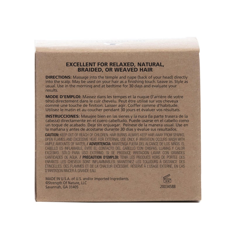Dr Miracle's Dr. Miracle's Temple and Nape Gro Balm - For Healthy Hair Growth, Contains Wheat Protein, Aloe, Vitamin A, Vitamin D, Strengthens, Promotes Growth, 4 oz - Image 3