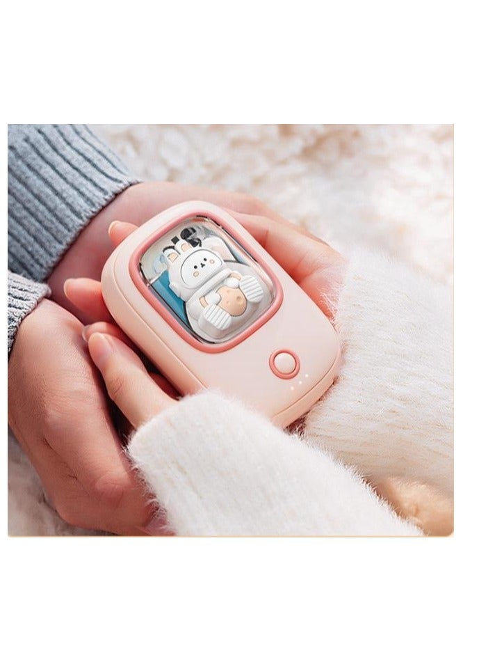Mini Cartoon Warm Hand Power Bank 2-in-1 Compact And Portable Power Bank - Image 2
