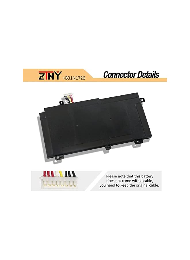 ZTHY Battery For Asus Tuf Gaming Fx504 Fx504G Fx504Gd Fx504Ge Fx504Gm Fx505 Fx505Dt Fx505Dv Fx505Du Fx505Dy Fx505Gt Fx505Ge Fx505Gd Fx505Gm Fx80 Fx80G Fx80Gd Fx80Ge Fx80Gm Fx86 Fx86Fe Fx86Fm - Image 4