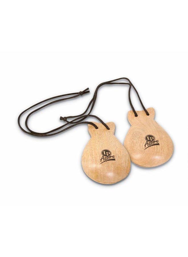 Latin Percussion LP Latin Percussion Aspire Wood Hand Held Castanet - Image 2