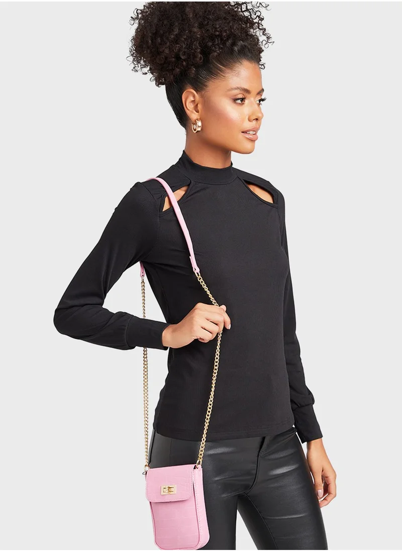 Styli Flap Over Crossbody