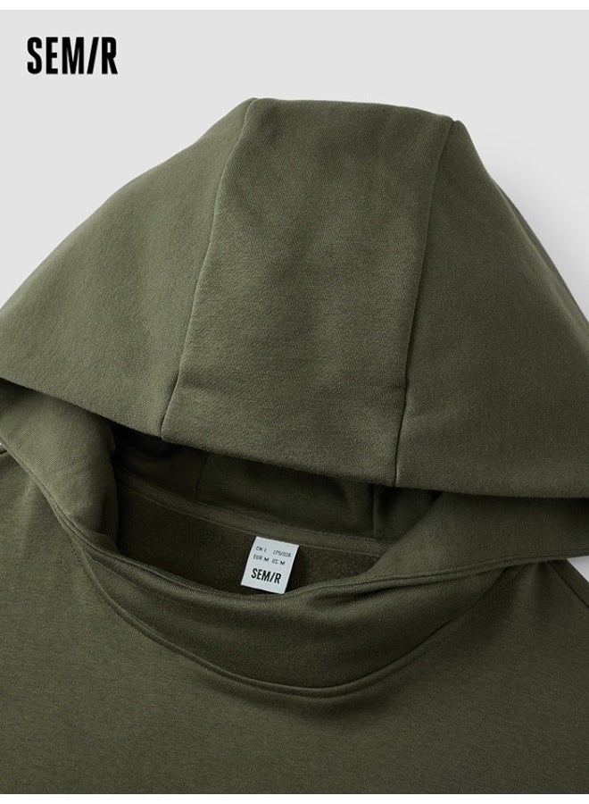 سيمير هودي بلون موحد للرجال - Image 3