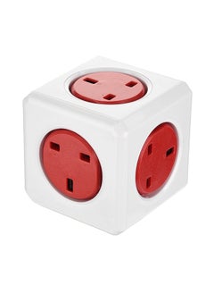 Allocacoc PowerCube Extended 5 Sockets 1.5M Cable Green  - Image 1
