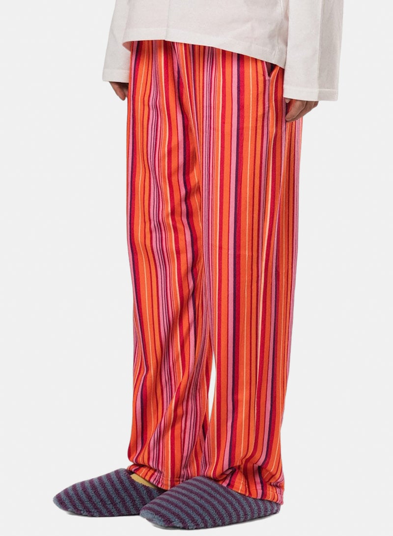 In Your Shoe Sunset Stripes Fluffy Pyjama Pants - Image 4