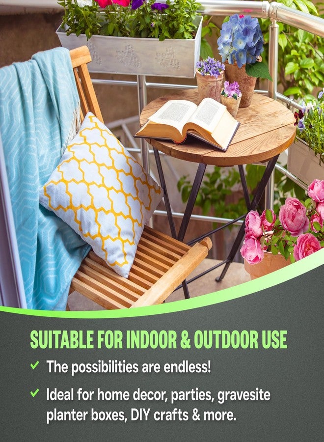 XCEL Floral Foam Blocks - Reusable, Weather Resistant Foam - Perfect for Fresh & Artificial Flower Arrangements, Crafts, Planter Boxes, Home Decor & More - 8-Pk, Black (4” x 4” x 3”) - Image 3