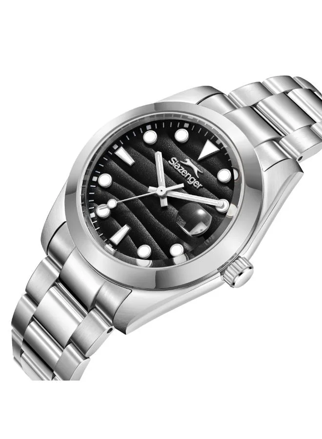 سلازنجر Men's Metal Analog Watch SL.9.2491.1.04 - 41 mm
