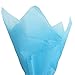 PMLAND 100 Sheets Aqua Blue Tissue Paper Bulk 20x15 Inches Double Sided Color Wrapping Tissue Paper for Gift Wrap Bags Crafts Wedding Party and Holiday Decorations - Image 1