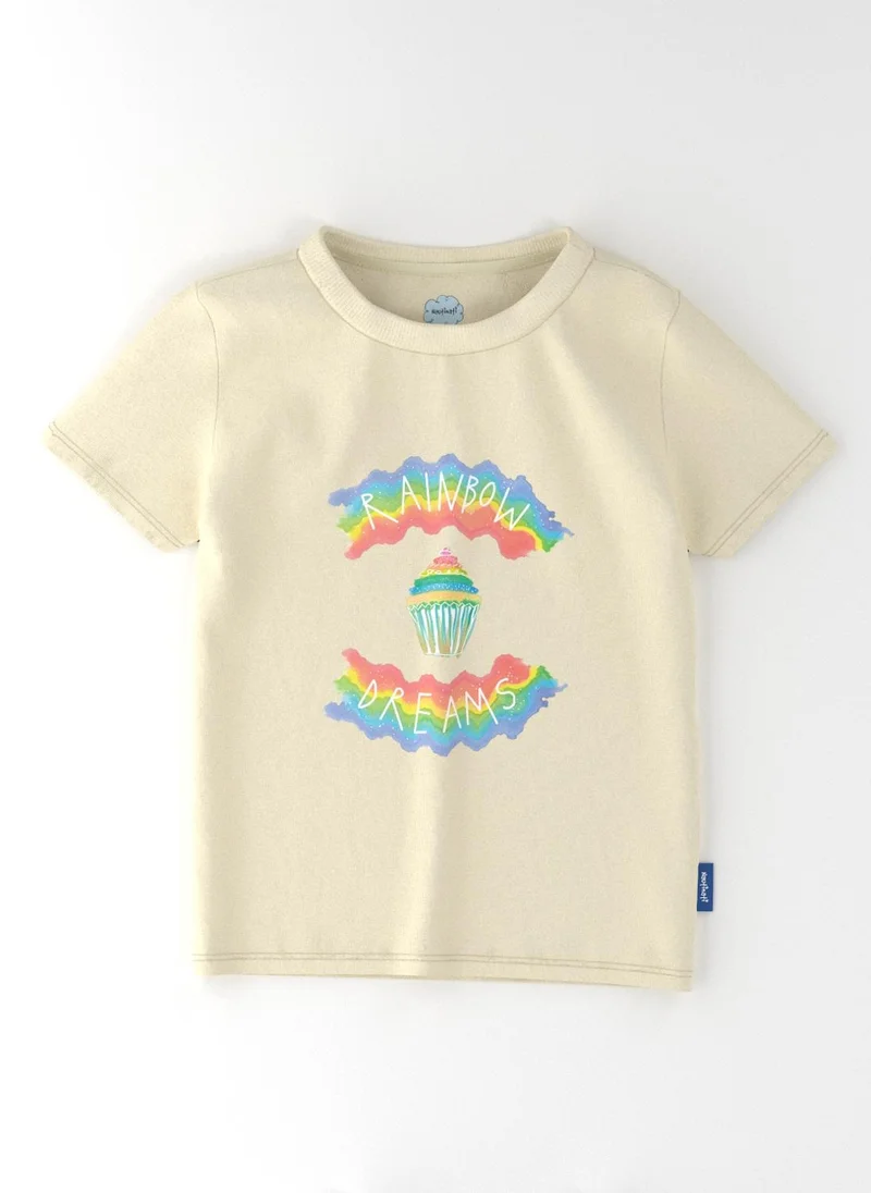 Nautinati Nautinati Girls' Pack of 2 Cotton T-Shirt