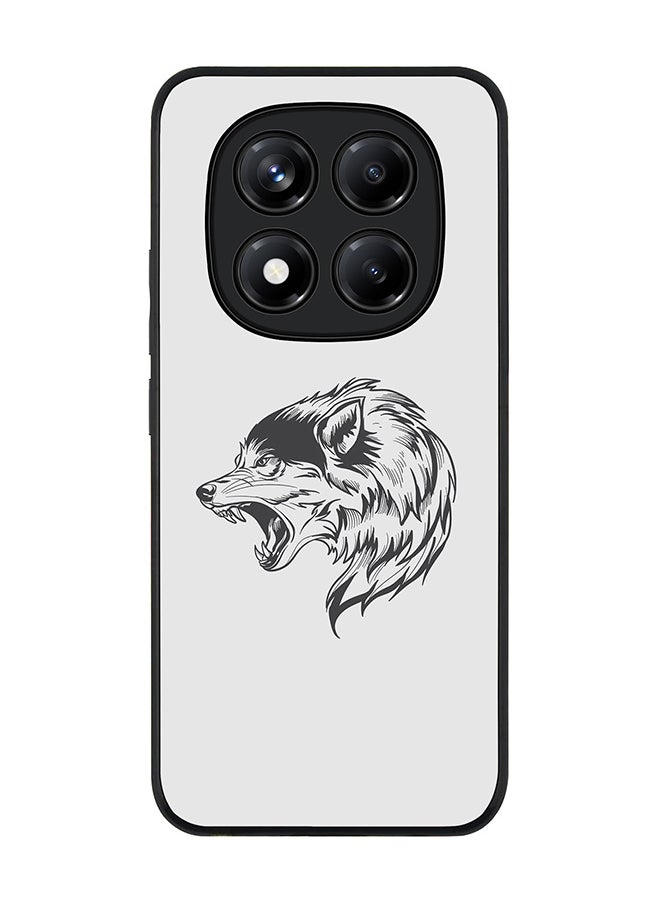 Stylizedd For Xiaomi Redmi Note 14 Pro 5G / X7 5G Case,Slim fit Camera Protection, Shockproof Thin Phone cover  - Bear Growl  - Image 1