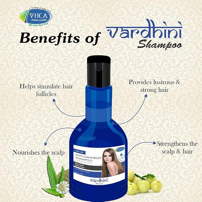 STRBOXONG Vardhini Hair Shampoo 120 ml Pack Of 5 - Image 3