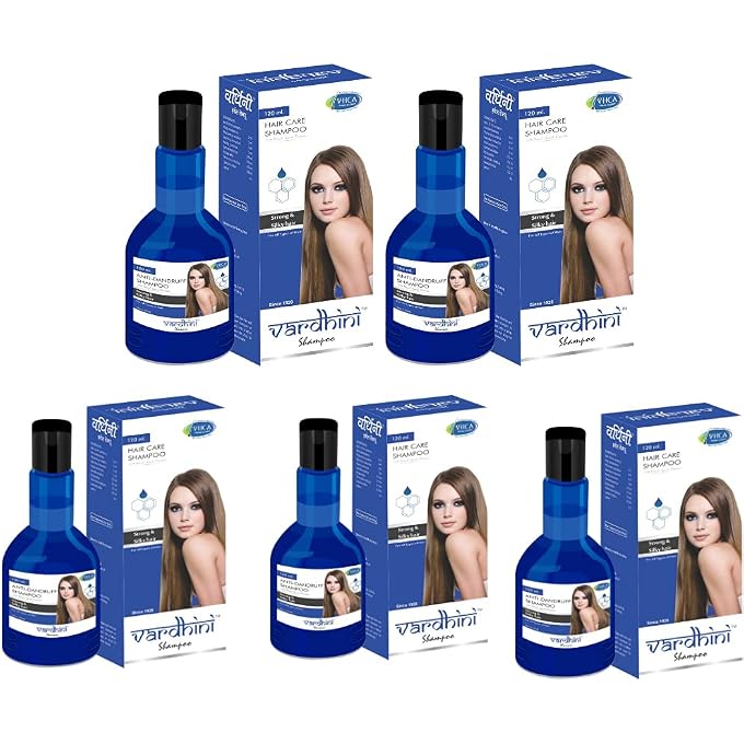 STRBOXONG Vardhini Hair Shampoo 120 ml Pack Of 5 - Image 1