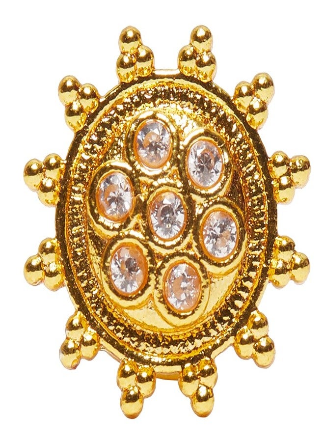 VOYLLA Indie Collectibles Gold Plated Nose Pin - Image 5