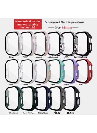 For Apple 8 Generation 49mm Watch PC Integrated Glass Protective Case WatchUltra HD Tempered Film-Color:2. Starlight Color-Dimensions:49mm (without Keys) Bare Shell - pzsku/ZD9F758CBF3D5A4616D57Z/45/1746219755/43c8254d-3912-4294-bf0f-da4eab785d75