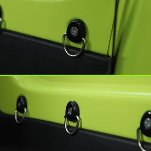 YOCTM ملحقات صندوق يوكتيم لجيمني - 10 قطع من دبابيس ربط معدنية مع حلقة د-رينغ تناسب JB64 JB74W 2019 2020 2021 2022 2023 2024 2025 منطقة صندوق السيارة مع براغي - Image 4