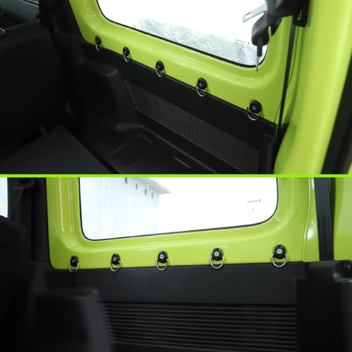 YOCTM ملحقات صندوق يوكتيم لجيمني - 10 قطع من دبابيس ربط معدنية مع حلقة د-رينغ تناسب JB64 JB74W 2019 2020 2021 2022 2023 2024 2025 منطقة صندوق السيارة مع براغي - Image 3