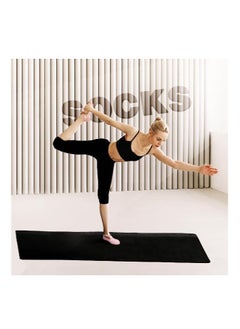 Smartwattz 4 Pairs Yoga Socks 1 Headband For Women Non-Slip Grips & Straps,Washable Ideal for Pilates,Pure Barre, Ballet, Dance, Barefoot Workout, Yoga Socks for Women Grey-Black-Red-Light Grey  - Image 3