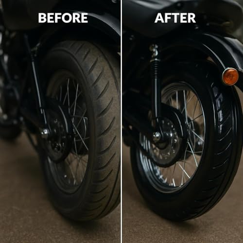 Waxpol Tyre Shine Spray Polish 300 ml for Long-Lasting Tyre Gloss, Prevents Fading and Cracks - Image 3