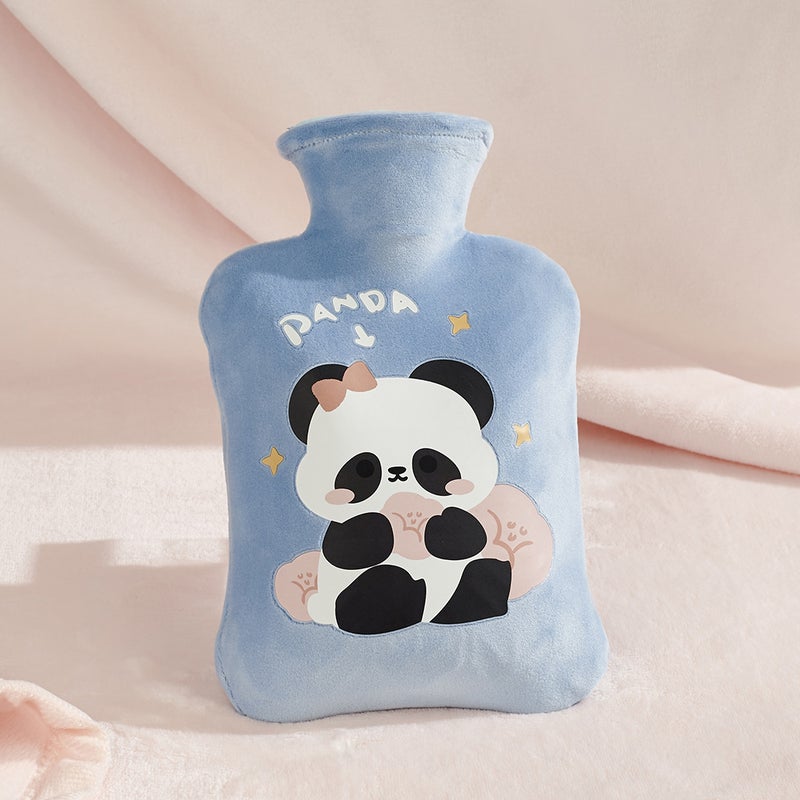 New Large Capacity Water Bag Student Cartoon Cute Plush High Density Pvc Safety Explosion-Proof Water Injection Hand Warmer - Image 4
