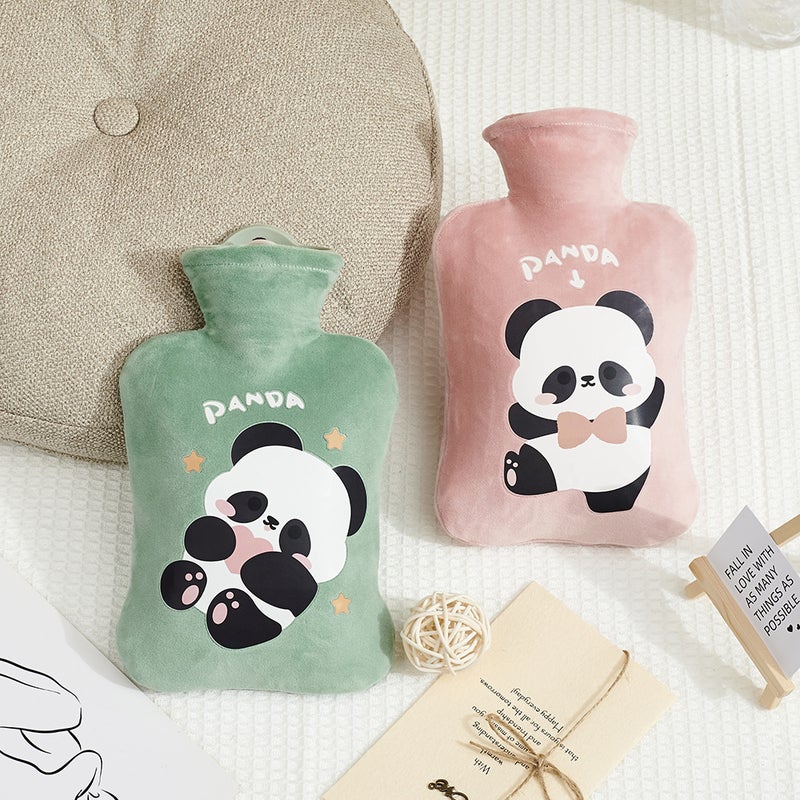New Large Capacity Water Bag Student Cartoon Cute Plush High Density Pvc Safety Explosion-Proof Water Injection Hand Warmer - Image 3
