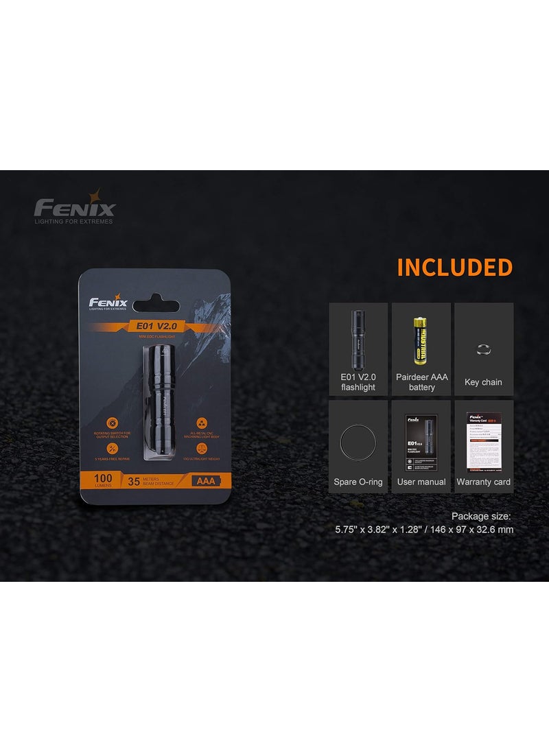 fenix Fenix E01 V20 AAA Flashlight  - Image 4