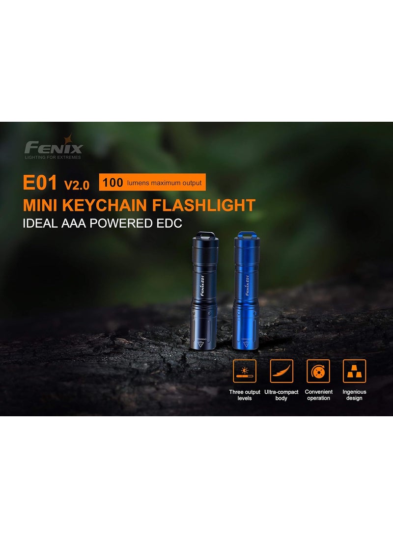 fenix Fenix E01 V20 AAA Flashlight  - Image 2