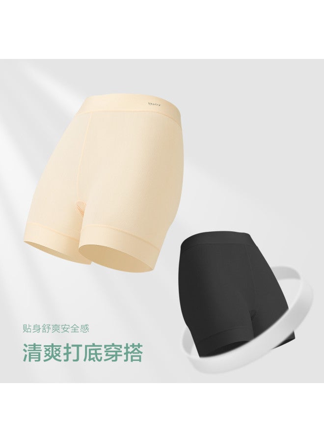 Red Bean Ultra-Thin Ice Silk Safety Shorts, Seamless Ladies' Underwear, Anti-Peep Lining Shorts For Women - Image 3