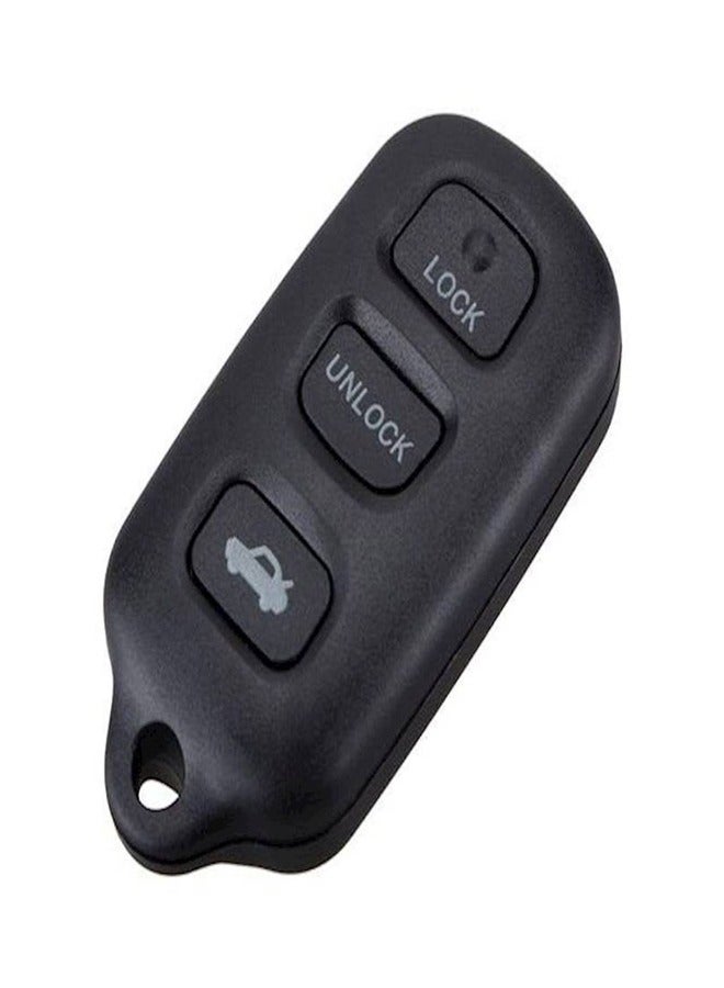 Toyota Lexus 3+1 Buttons Car Key Cover Black Cover Key Chain - Image 1
