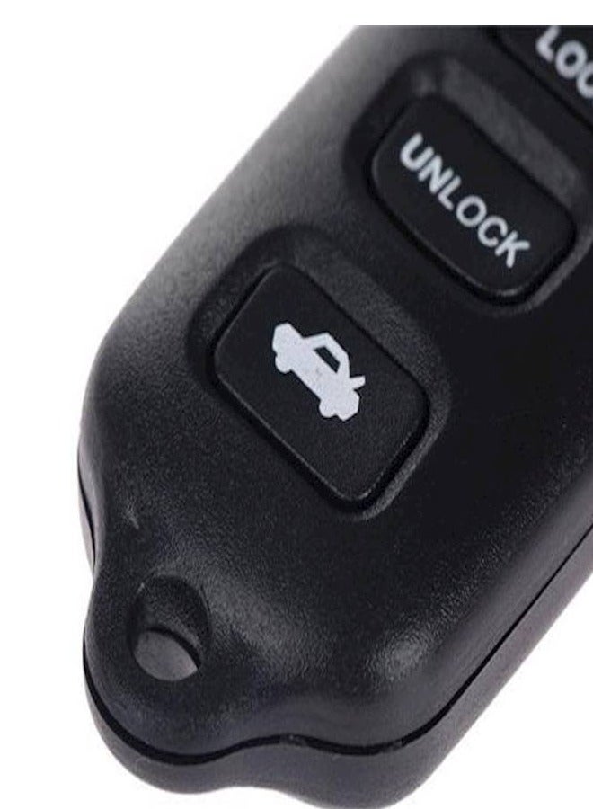 Toyota Lexus 3+1 Buttons Car Key Cover Black Cover Key Chain - Image 5