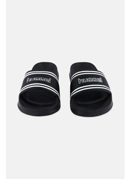 Hummel Men Pool Retro Slip On Slides, Black  - Image 4