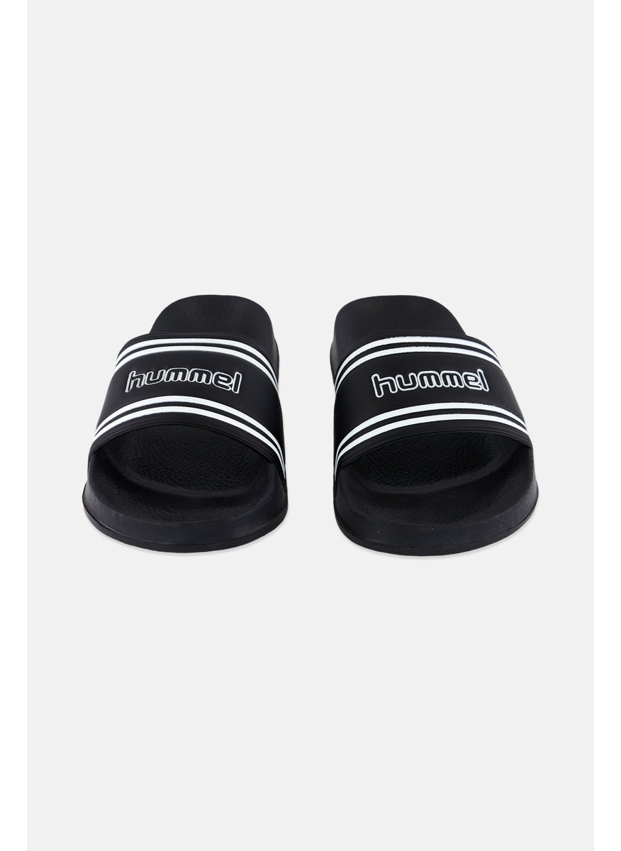 Hummel - Men Pool Retro Slip On Slides, Black - Image 1
