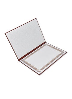 Generic A4 Size Certificate Folder With Brown Cover  - Image 2