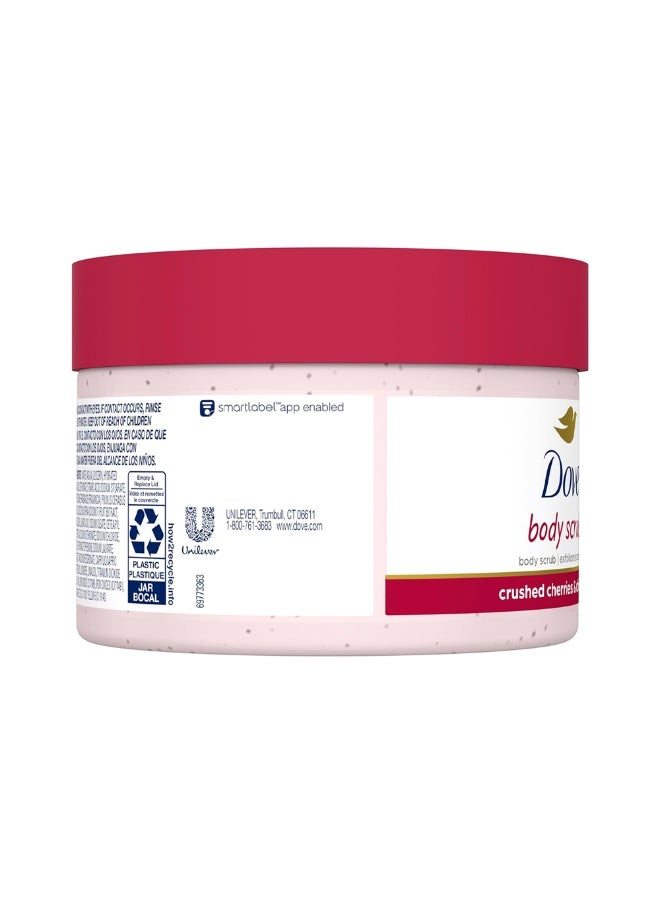 Dove Crushed Cherries & Chia Milk Exfoliating Body Polish - 298g - Image 4