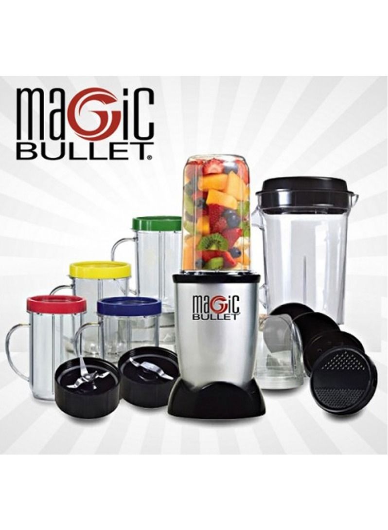 Magic Bullet 21 piece Food Processor - The Original - In 10 seconds or less Chop Mix Blend Whip Grind Mince Make Healthy Smoothies and Nutritious Desserts - Image 2