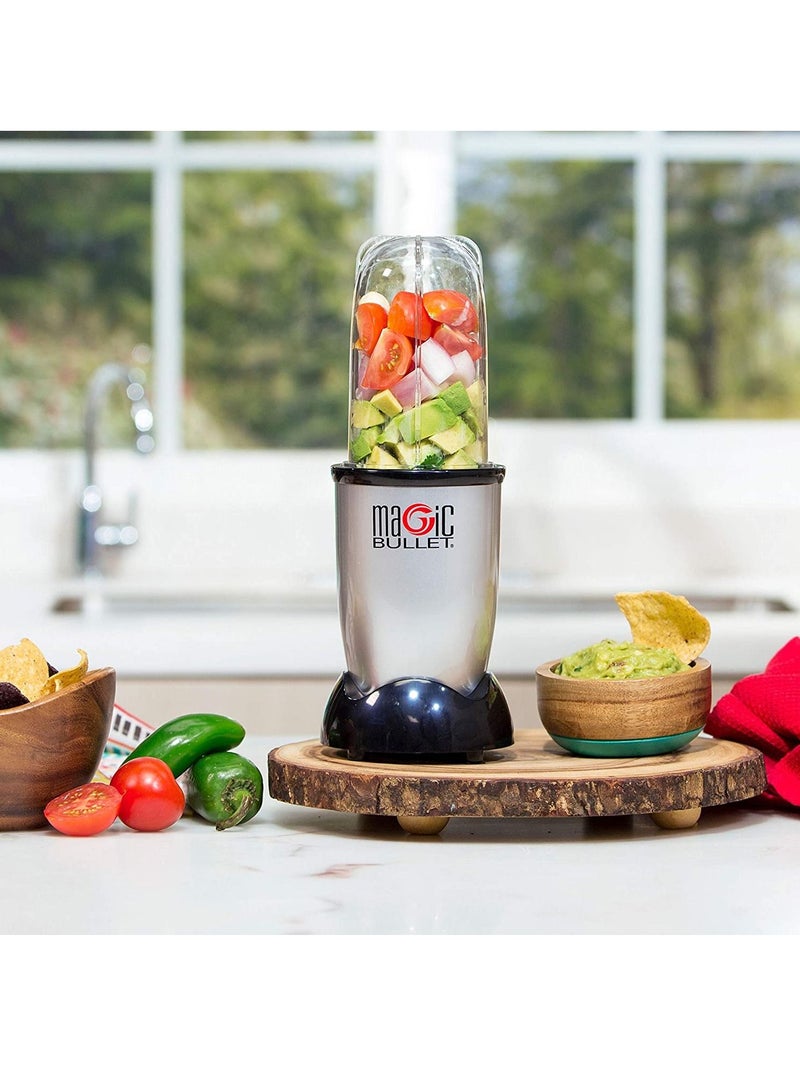 Magic Bullet 21 piece Food Processor - The Original - In 10 seconds or less Chop Mix Blend Whip Grind Mince Make Healthy Smoothies and Nutritious Desserts - Image 3