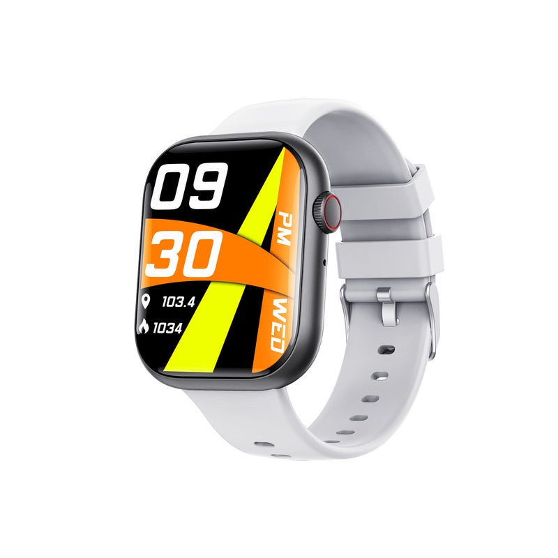 F58 Men's Women's Health Smartwatch, with 53 sports modes, a 2.1-inch full touch screen health monitor, blood sugar/blood pressure/heart rate/uric acid/blood oxygen/sleep/body temperature/HRV - Image 1