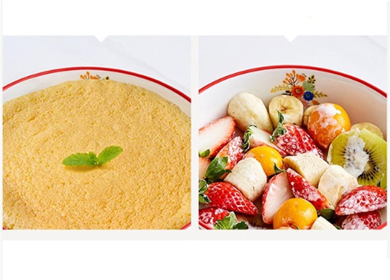 Baking Dish Double Ear Ceramic Baking Dish Rustic Style Cheese Baking Dish Microwave Oven Special Bowl Large Oven Dish - Image 3
