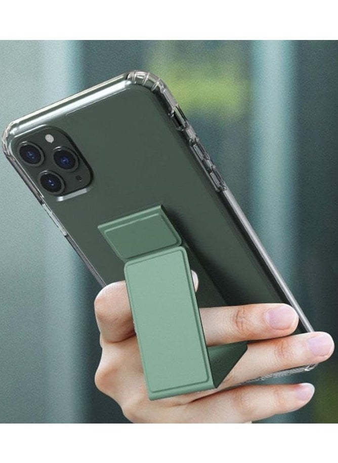 Generic - Magnetic Mobile Phone Holder Lazy Multi-functional Vertical And Horizontal Stand Foldable Back Stick Mobile Phone Stand - Multicolour - Image 1