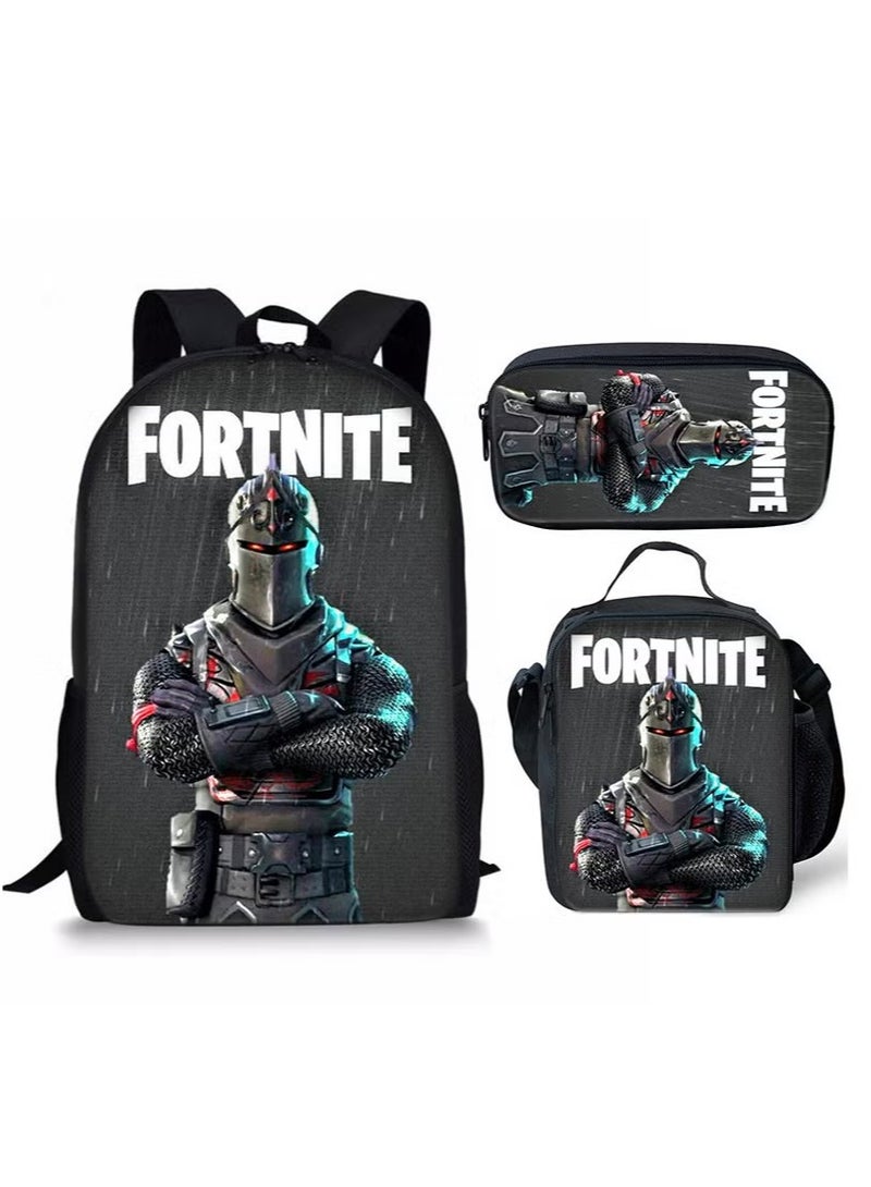 SONIC Large Capacity Three-piece Backpack and Student Backpack