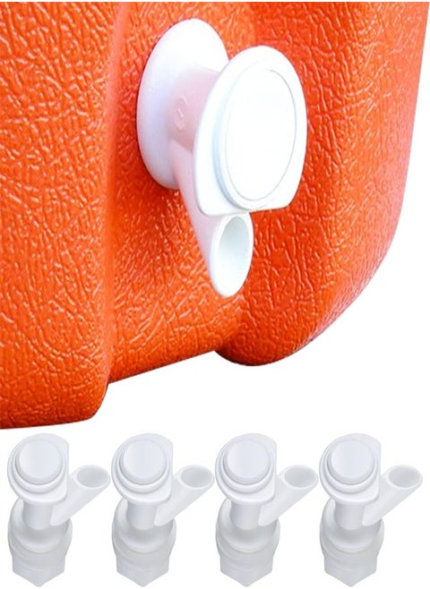 Push-Button Cooler Spigot, Compatible with Igloo 2, 3, 5 and 10 Gallon Beverage Coolers, Durable Water Cooler Replacement Faucets for Water Jugs