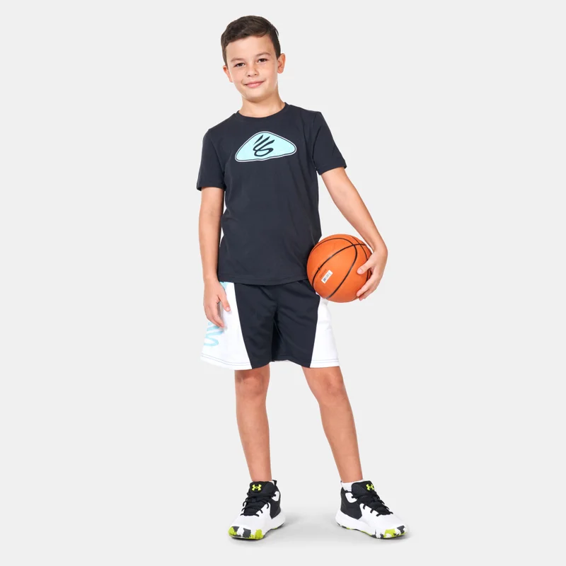 UNDER ARMOUR Kids' Curry Logo T-Shirt (Older Kids)
