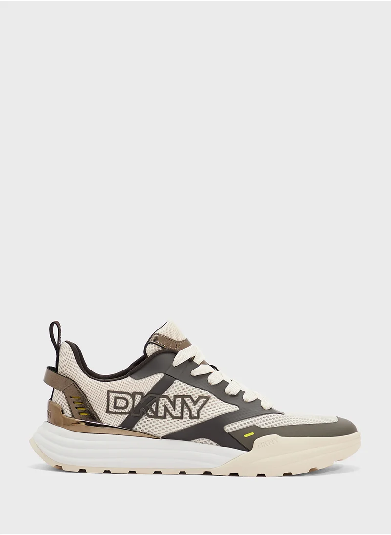 DKNY ZAINE  LACE UP SNEAKERs