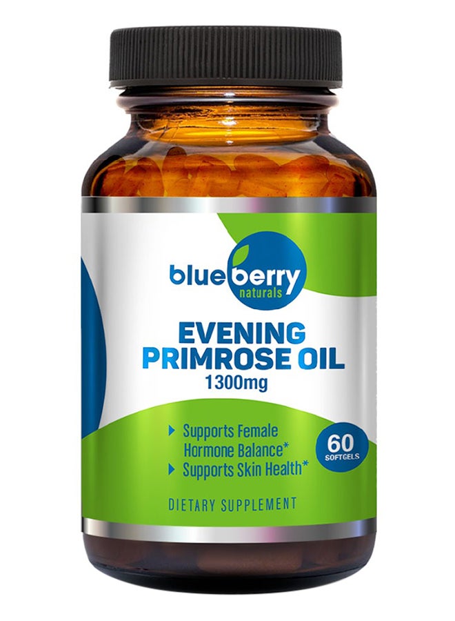 blueberry NATURALS Evening Primrose Oil 1300 Mg Softgel 60'S - Image 1