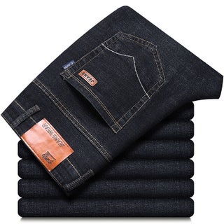 Mens Jeans 2023 Autumn New Trendy Versatile Loose Straight Casual Long Pants Mens Style Black - pzsku/ZD9F8C6D3F8D4F2BAB89BZ/45/1746206410/bb2a12fd-1d14-454c-86ba-80a5eb7630bd