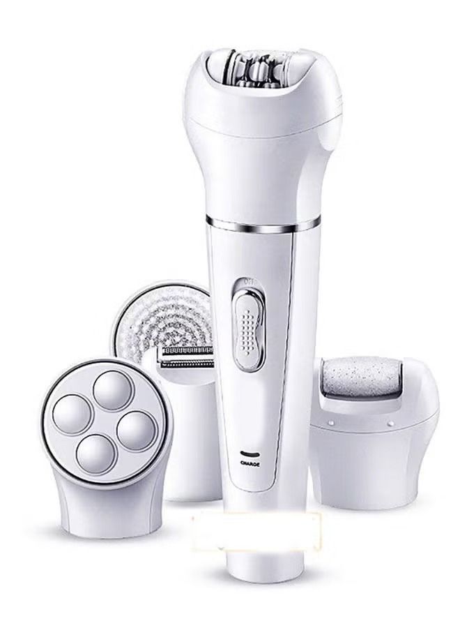 5 in 1 Beauty Tools Rechargeable Hair Beauty Grooming Kit Ladies shaver epilator massager cleansing brush callus remover - Image 1