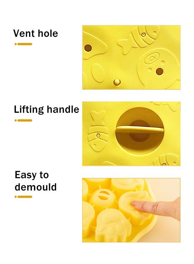 WooFree Silicone Baby Food Mould Ice Cream Pastry Pudding Maker - Image 4