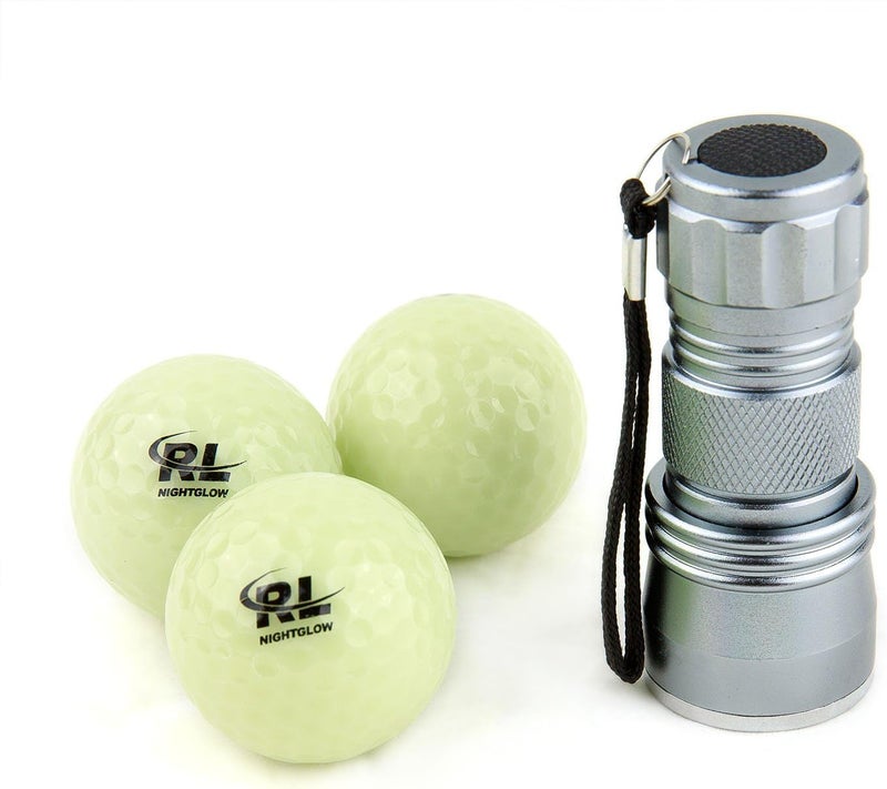 RL Glow Golf Balls for Night Sports - Tournament Fluorescent Glowing in The Dark Golf Ball - Long Lasting Bright Luminous Balls - Image 5