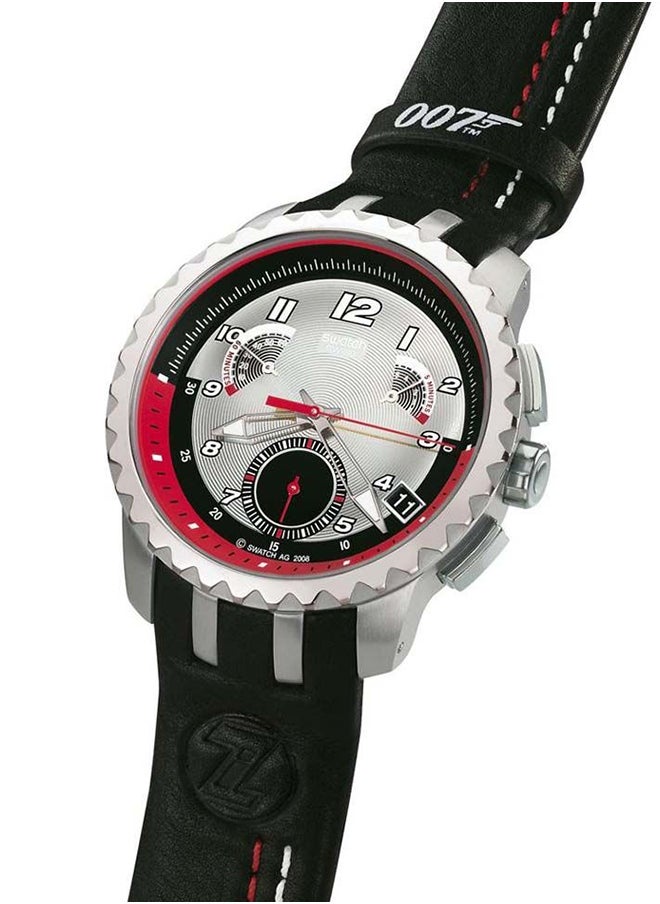Swatch - Men Max Zorin / A View To A Kill Quartz Movement Water Resistant Wrist Watch - 36 Mm - Image 1